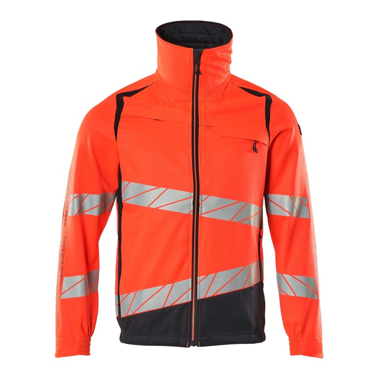 Kurtka MASCOT ACCELERATE SAFE - hi-vis red/dark navy