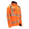 Kurtka MASCOT ACCELERATE SAFE breathable - wind- and waterproof - two-toned hi-vis orange/dark navy