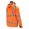 Kurtka MASCOT ACCELERATE SAFE breathable - wind- and waterproof - two-toned hi-vis orange/dark navy