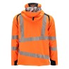 Kurtka MASCOT ACCELERATE SAFE breathable - wind- and waterproof - two-toned hi-vis orange/dark navy