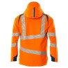Kurtka MASCOT ACCELERATE SAFE breathable - wind- and waterproof - two-toned hi-vis orange/dark petroleum