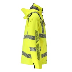 Kurtka MASCOT ACCELERATE SAFE breathable - wind- and waterproof - two-toned hi-vis yellow/black