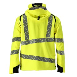 Kurtka MASCOT ACCELERATE SAFE breathable - wind- and waterproof - two-toned hi-vis yellow/black