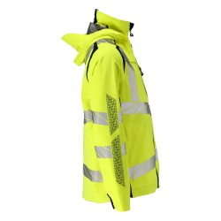 Kurtka MASCOT ACCELERATE SAFE breathable - wind- and waterproof - two-toned hi-vis yellow/dark navy
