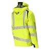 Kurtka MASCOT ACCELERATE SAFE breathable - wind- and waterproof - two-toned hi-vis yellow/dark navy