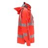 Kurtka MASCOT ACCELERATE SAFE Ladies fit - breathable - wind- and waterproof - two-toned hi-vis red/dark navy