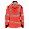Kurtka MASCOT ACCELERATE SAFE Ladies fit - breathable - wind- and waterproof - two-toned hi-vis red/dark navy