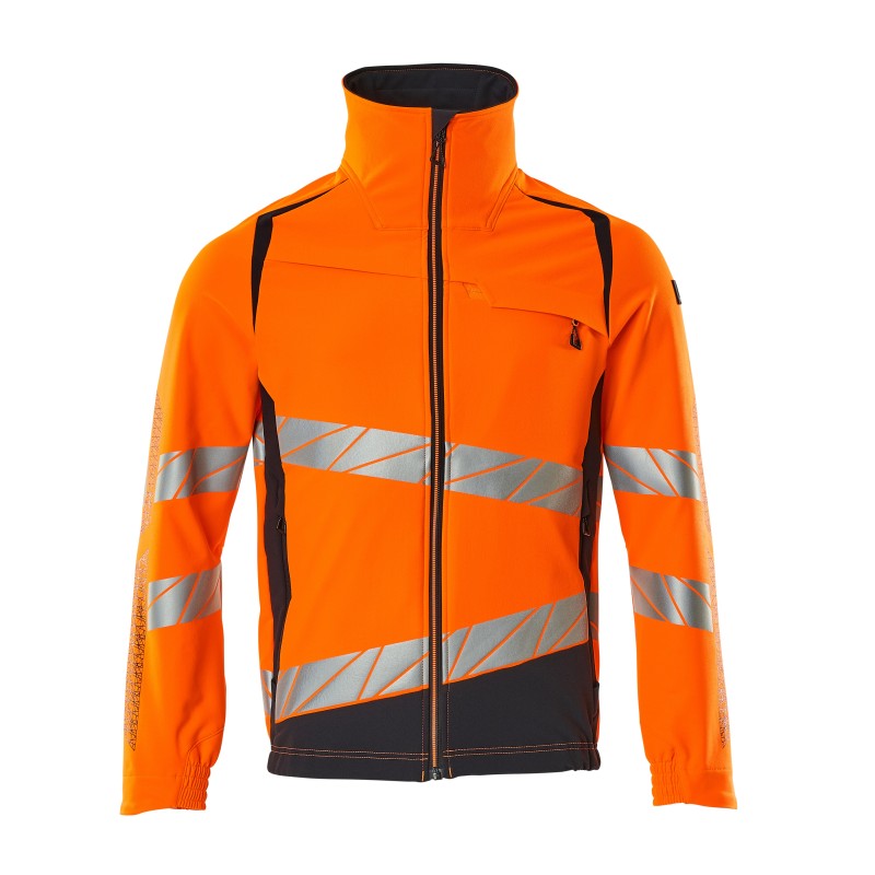 Kurtka MASCOT ACCELERATE SAFE ULTIMATE STRETCH - hi-vis orange/dark navy