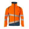 Kurtka MASCOT ACCELERATE SAFE ULTIMATE STRETCH - hi-vis orange/dark petroleum