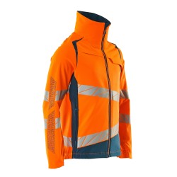 Kurtka MASCOT ACCELERATE SAFE ULTIMATE STRETCH - hi-vis orange/dark petroleum