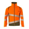 Kurtka MASCOT ACCELERATE SAFE ULTIMATE STRETCH - hi-vis orange/moss green