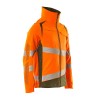 Kurtka MASCOT ACCELERATE SAFE ULTIMATE STRETCH - hi-vis orange/moss green