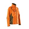 Kurtka softshell MASCOT ACCELERATE SAFE Ladies fit - hi-vis orange/moss green