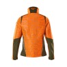 Kurtka softshell MASCOT ACCELERATE SAFE Ladies fit - hi-vis orange/moss green