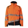 Kurtka zimowa MASCOT ACCELERATE SAFE CLIMASCOT- hi-vis orange/dark navy