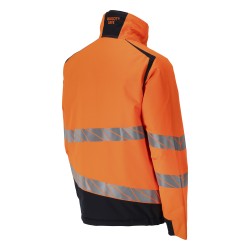 Kurtka zimowa MASCOT ACCELERATE SAFE CLIMASCOT- hi-vis orange/dark navy