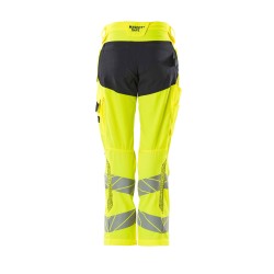Spodnie damskie MASCOT ACCELERATE SAFE DIAMOND - two-toned hi-vis yellow/dark navy rozm. 76C36
