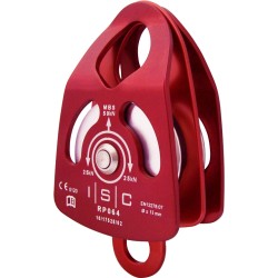 Bloczek ISC MEDIUM DOUBLE PRUSSIK ALU 13 mm BUSHED