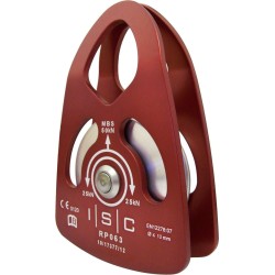 Bloczek ISC MEDIUM SINGLE PRUSSIK ALU 13 mm BALL BEARING