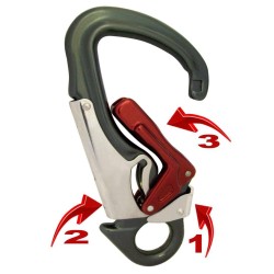 Hak ISC TRIPLE ACTION SNAPHOOK