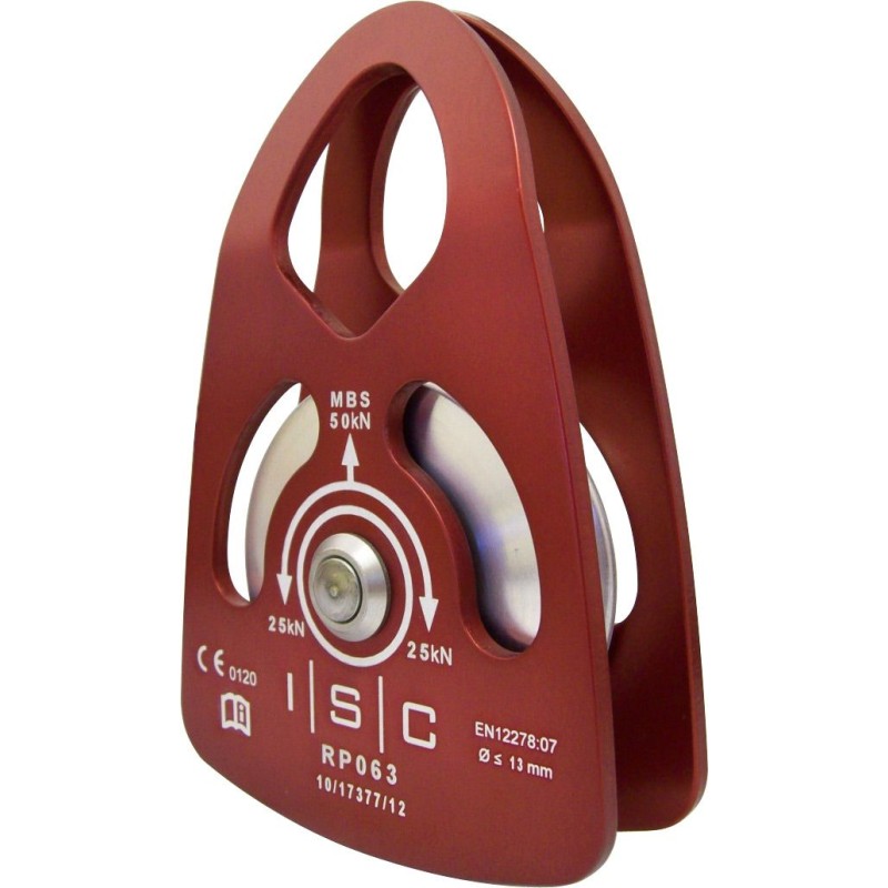 Bloczek ISC MEDIUM SINGLE PRUSSIK ALU 13 mm BUSHED