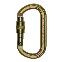 Karabinek ISC OFFSET OVAL STEEL SG