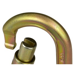 Karabinek ISC OFFSET OVAL STEEL SG